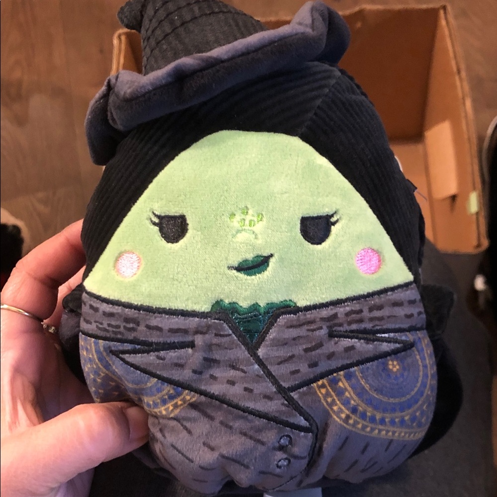 Squishmallows Green and Black Witch Plush